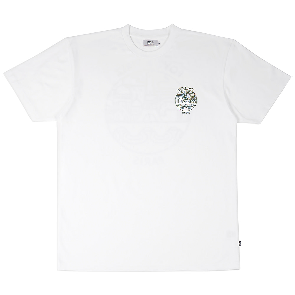 Organic T-Shirt Paris - White