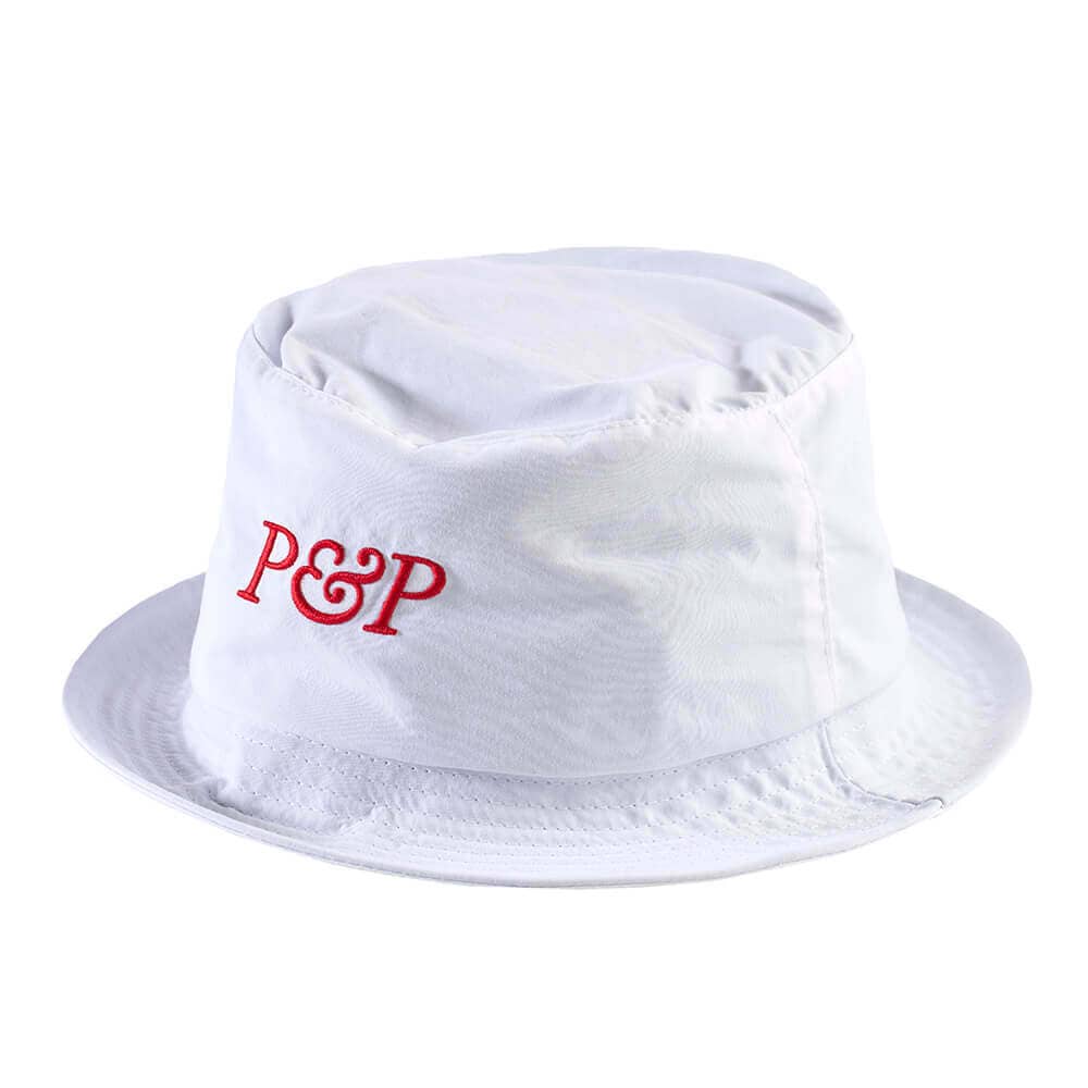 Bucket Hat P&P White