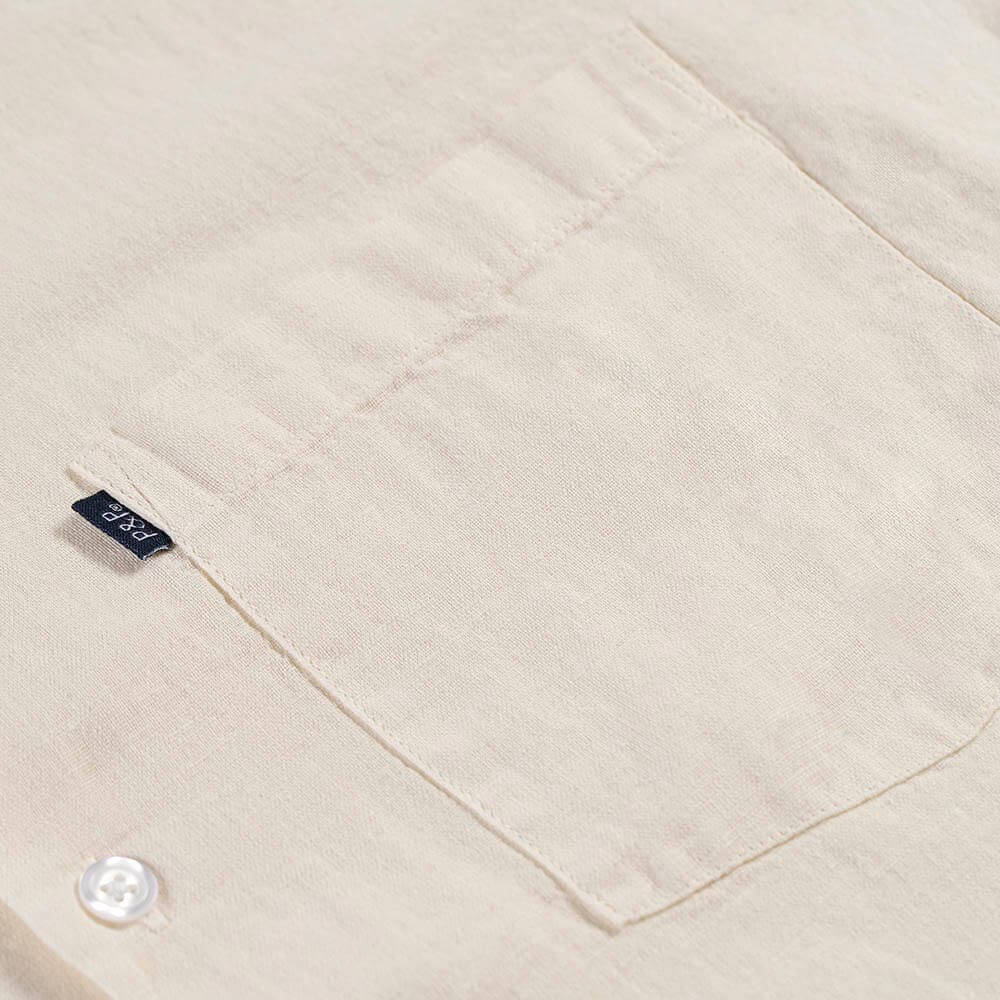 Button Up Shirt Blank Pocket Detail