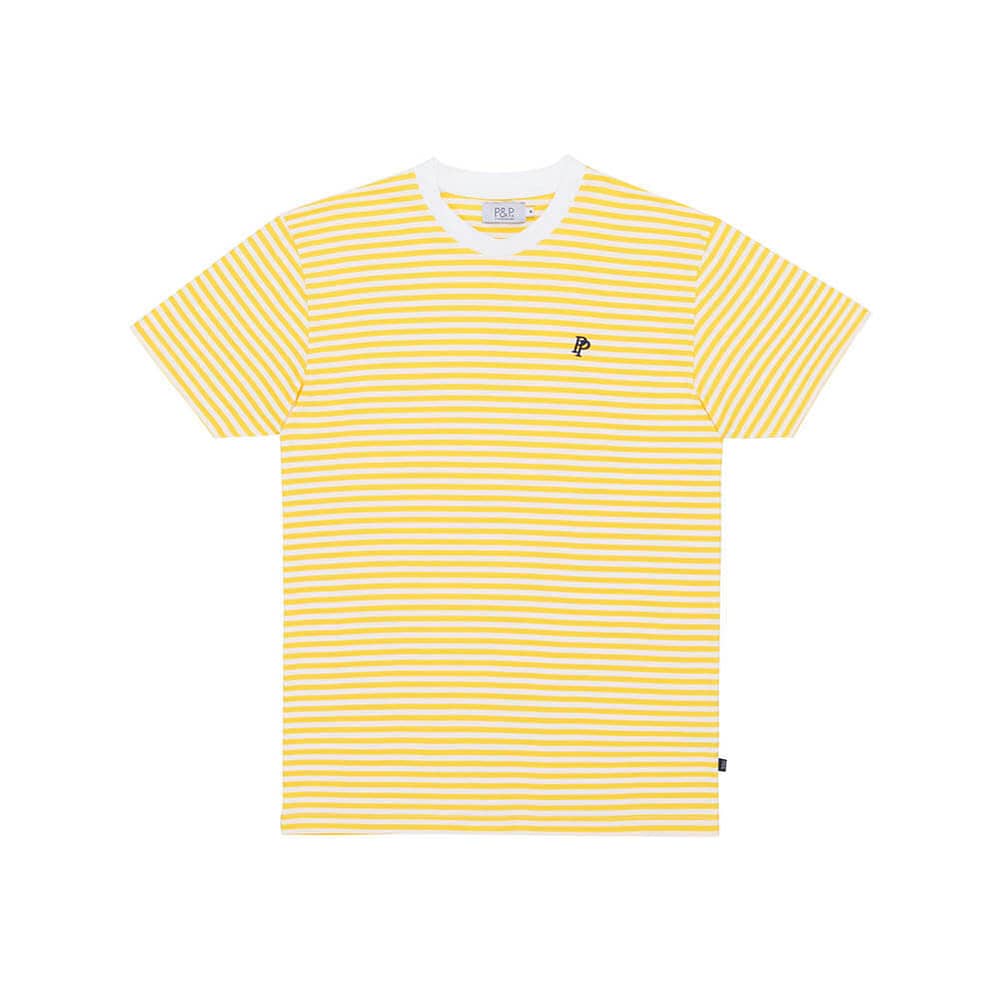 Thin Stripes T-Shirt PNP Yellow/White
