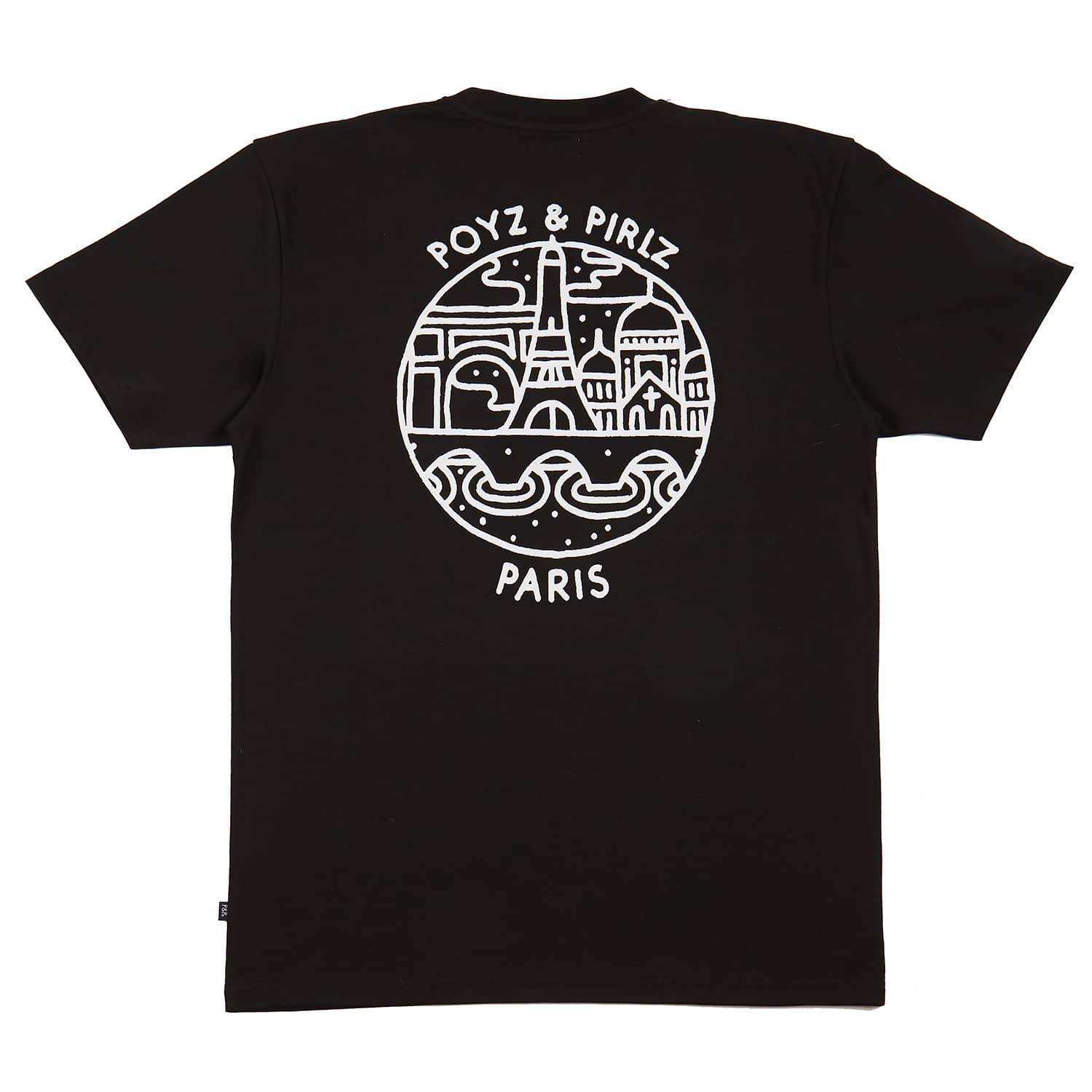 Organic T-Shirt Paris - Black