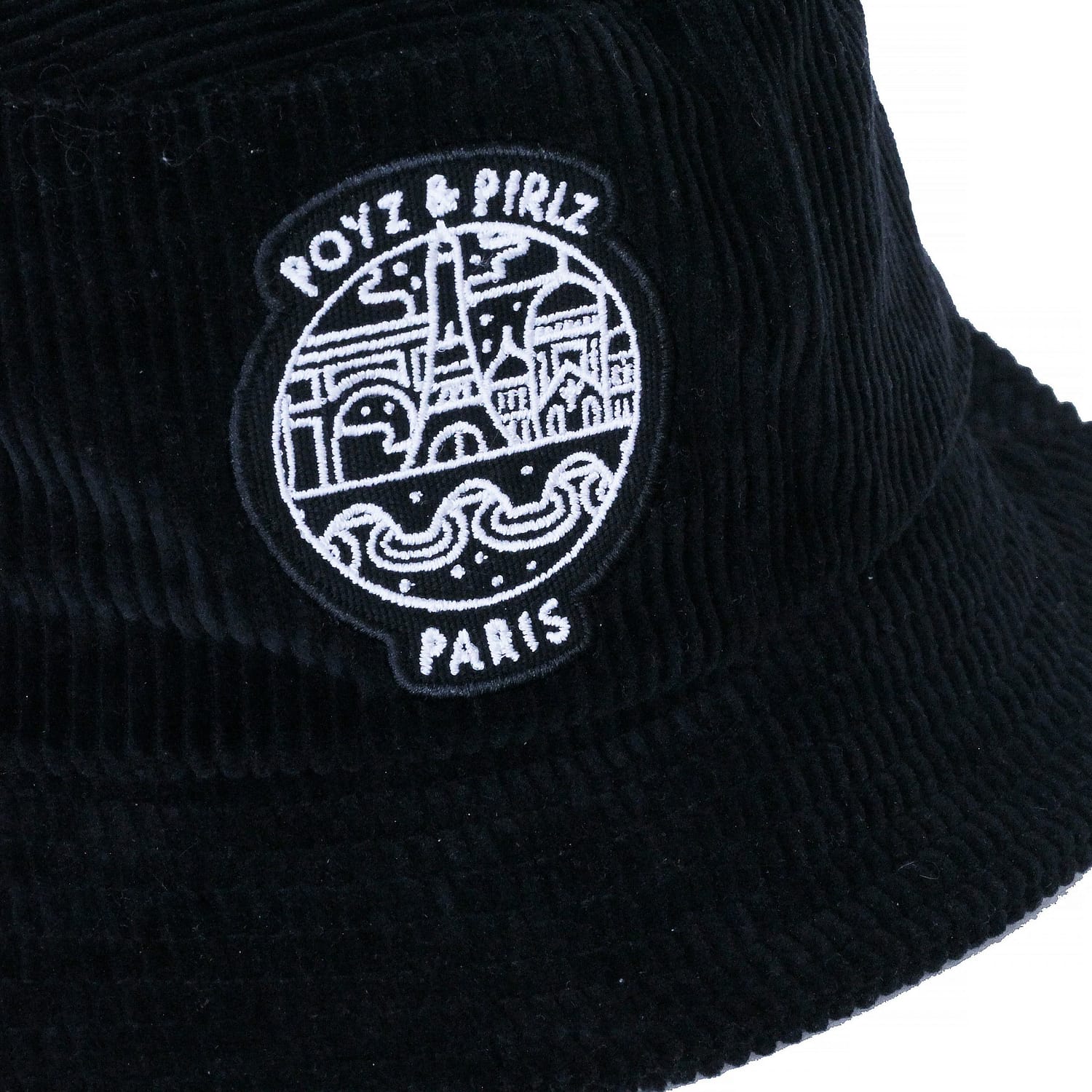Bucket Hat Paris Black